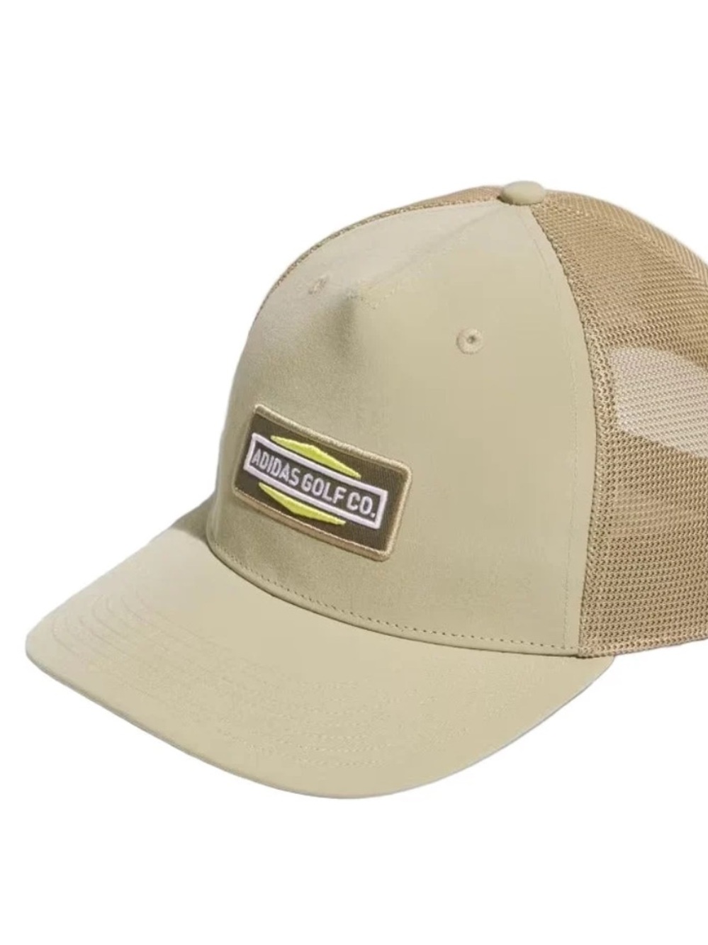 adidas Beige Golf Trucker Hat